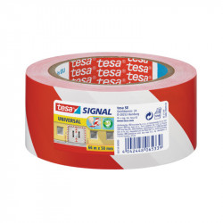 Adhesive tape TESA 58134 red/white