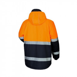 Jacket BRIGHTGO orange / dark blue