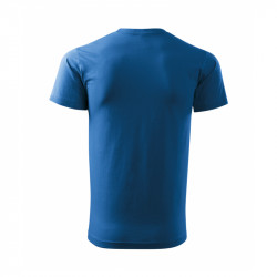 T-shirt HEAVY NEW azure blue