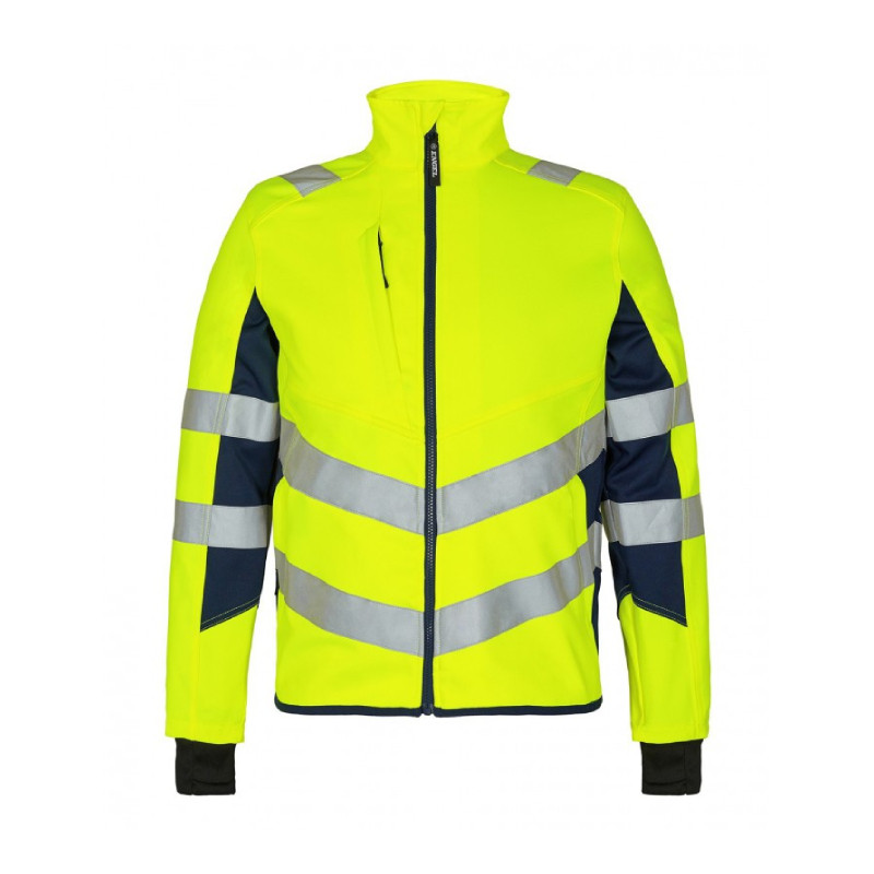 Рабочий пиджак SAFETY STRETCH жeлтый/синий