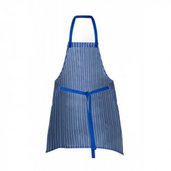Waterproof apron 202 blue/white