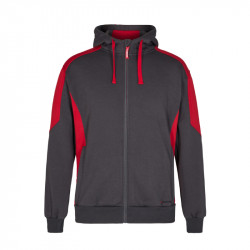 Sweatshirt GALAXY HOODED grey/red
