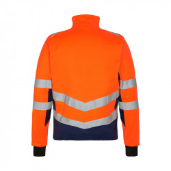 Рабочий пиджак SAFETY STRETCH оранжевый/синий