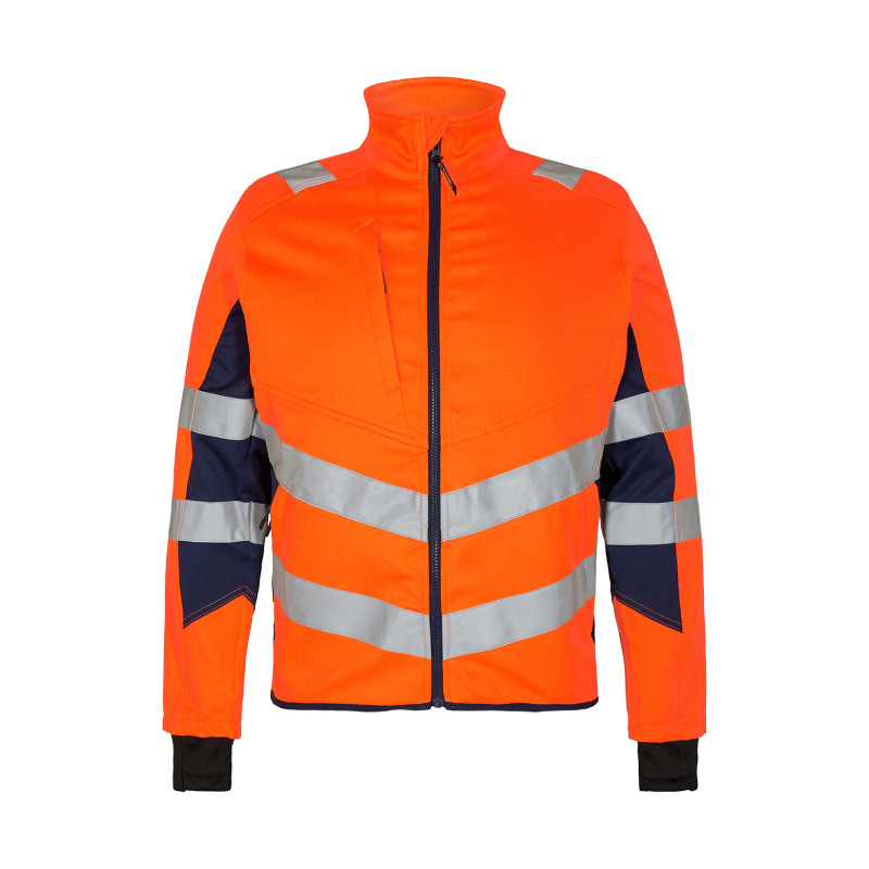 Рабочий пиджак SAFETY STRETCH оранжевый/синий
