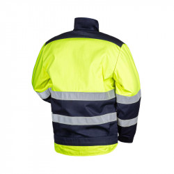 Jacket SELVA MULTINORM yellow/dark blue