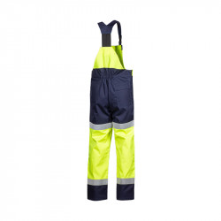 Bib overalls SELVA MULTINORM yellow/dark blue