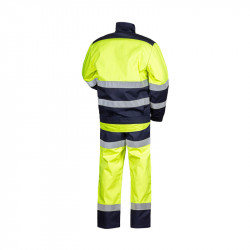 Bib overalls SELVA MULTINORM yellow/dark blue