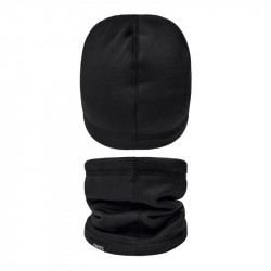 Kepurės ir kaklo movos komplektas juodas