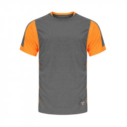 T-shirt PESSO BREEZE grey/orange
