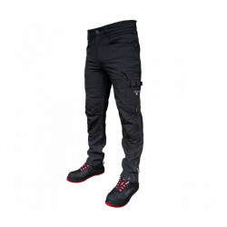 Trousers PESSO MERCURY STRETCH black