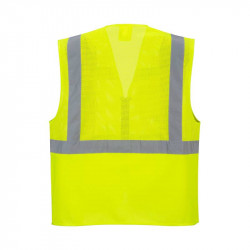 Signal vest C496 yellow