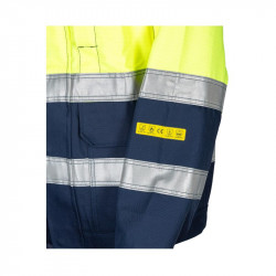 Пиджак NOLA сварщика предупреждающий антистатический