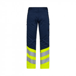 SAFETY STRETCH trousers blue/yellow