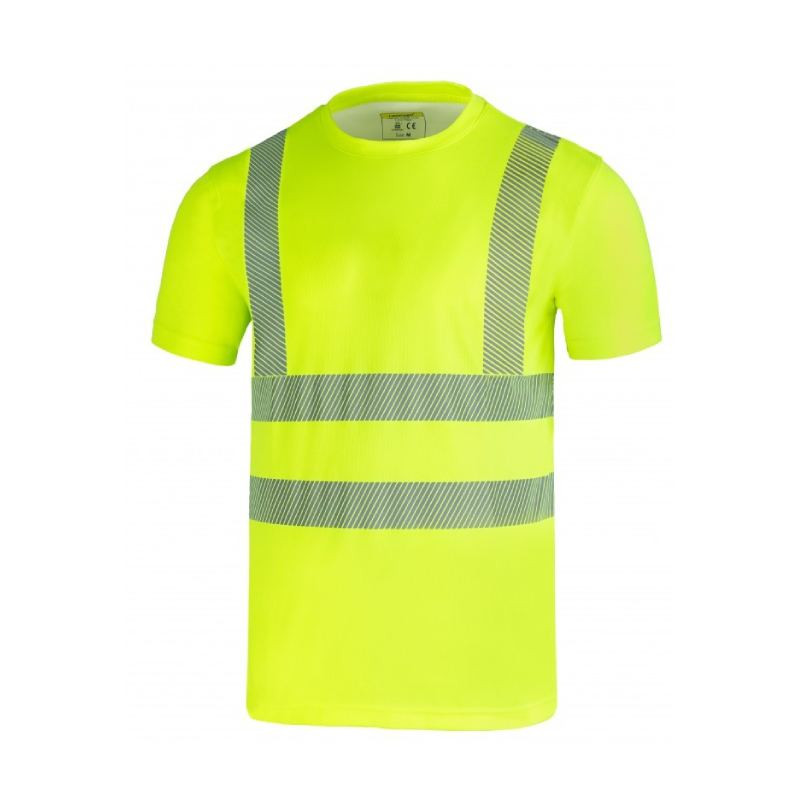 T-shirt LIGHTGO PRINT short sleeves yellow T-shirt LIGHTGO PRINT short sleeves yellow