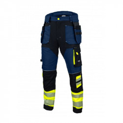 Trousers REWELLY STRETCH PLUS blue/yellow
