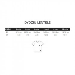 Dydžių lentelė