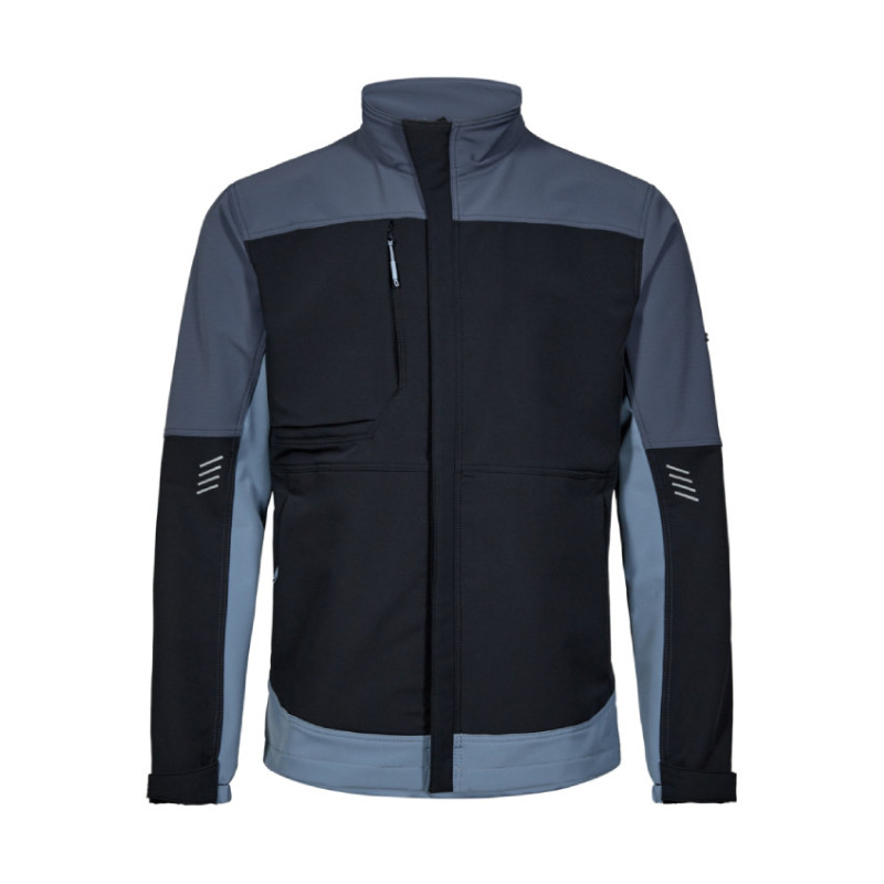 Jacket ENTIRE STRETCH 4-WAY blue/grey