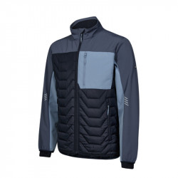 Jacket ENTIRE QUILTED blue/grey