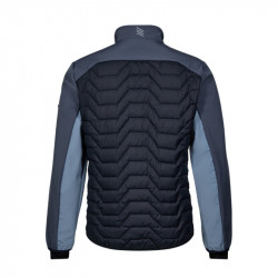 Jacket ENTIRE QUILTED blue/grey