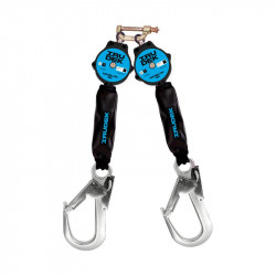 Automatic fall arrest block TWINBLOK 2m