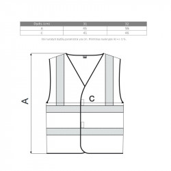 Signal vest HV BRIGHT for children