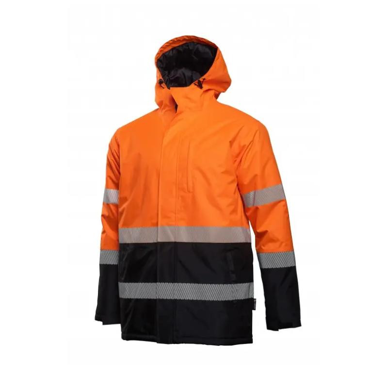 Jacket ADEL orange/black