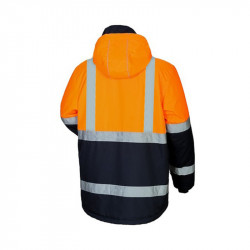 Jacket BRIGHTGO orange / dark blue