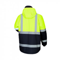 Jacket BRIGHTGO yellow / dark blue
