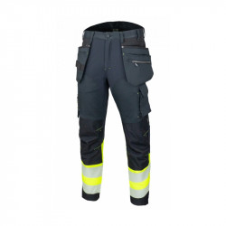 Trousers FREEGO black/yellow