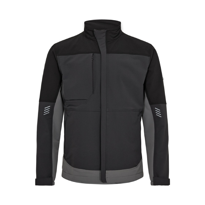 Jacket ENTIRE STRETCH 4-WAY grey/black