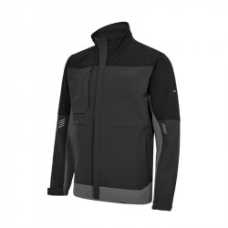 Jacket ENTIRE STRETCH 4-WAY grey/black