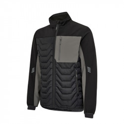 Jacket ENTIRE QUILTED grey/black
