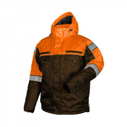 Jacket STRONGO grey/orange
