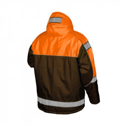 Jacket STRONGO grey/orange