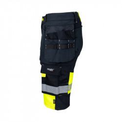 Šortai REWELLY STRETCH PLUS pilki/geltoni