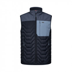Vest ENTIRE QUILTED dark blue/grey