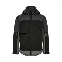 Jacket ENTIRE SHELL black/grey