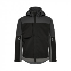 Jacket ENTIRE SHELL grey/black