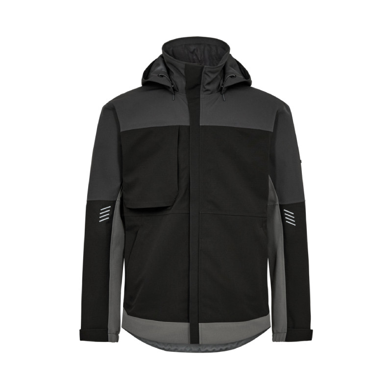 Jacket ENTIRE SHELL grey/black Jacket ENTIRE SHELL grey/black