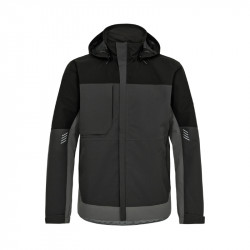 Jacket ENTIRE SHELL grey/black