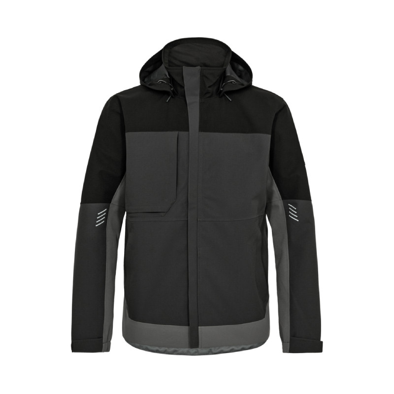 Jacket ENTIRE SHELL grey/black