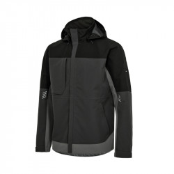 Jacket ENTIRE SHELL grey/black