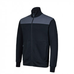 Džemperis ENTIRE COLLAR t.mėlynas/pilkas