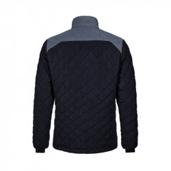 Джемпер ENTIRE QUILTED FLEECE синий
