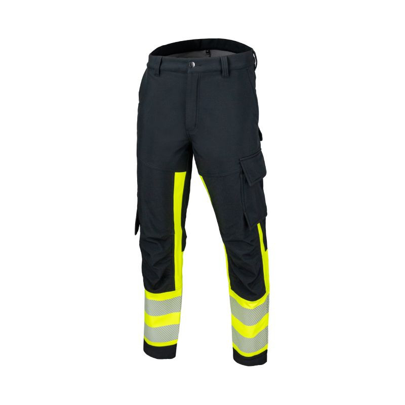 Trousers BERGO black/yellow