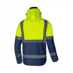 Jacket BRIGHTGO yellow / dark blue